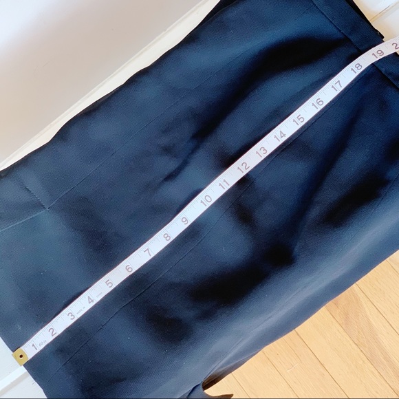 Iris singer skirt double split little black skirt - Picture 3 of 10